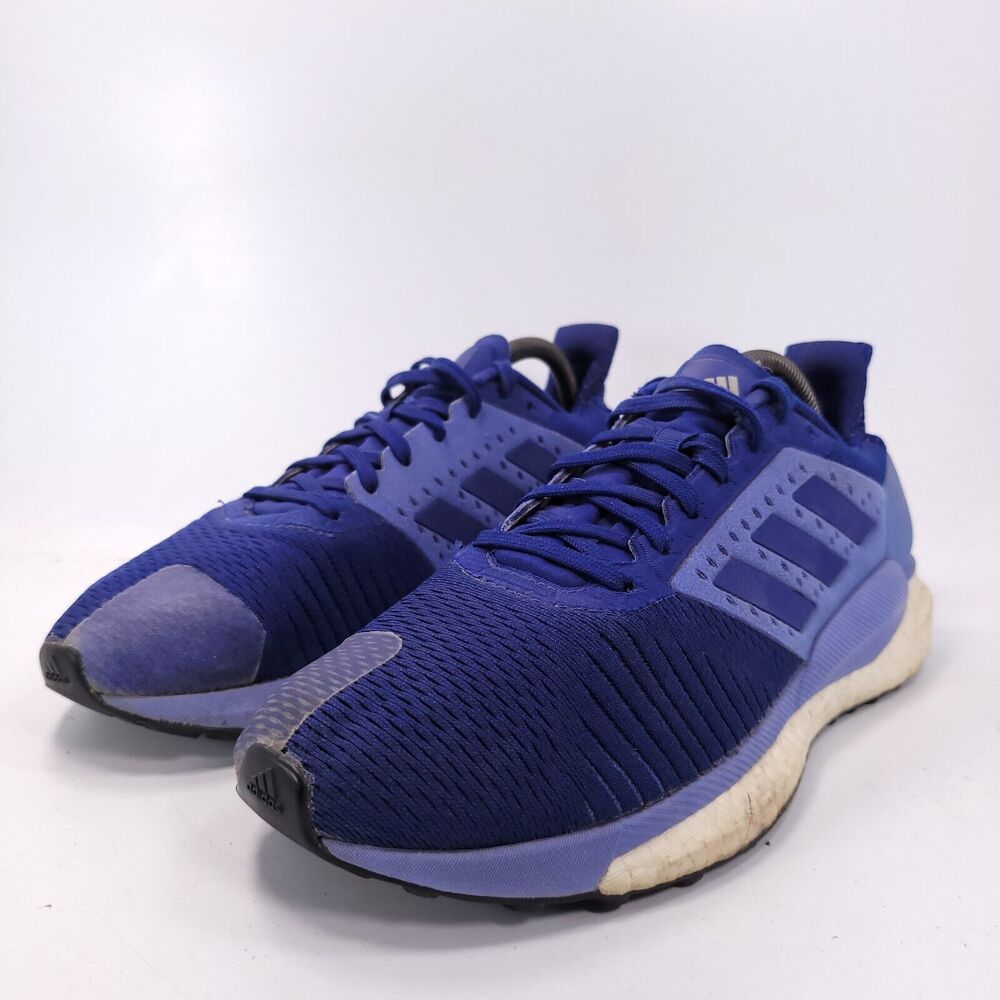 Adidas Solar Glide ST Athletic Running Training Shoe Womens Size 8.5 BB6614 Blue